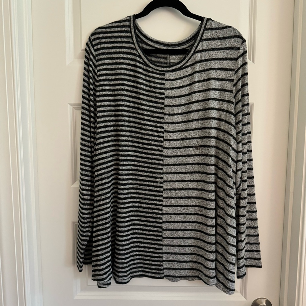Lane Bryant striped sweater